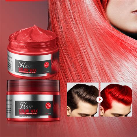 Blekii On Sale Hair Coloring Products Hair Dye Red Package Include 1xsadoer Colored Hair Clay