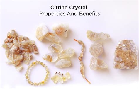 Citrine Crystal Healing Properties, Benefits and Citrine Products Uses