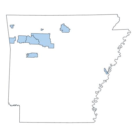 Ozark National Forest Map