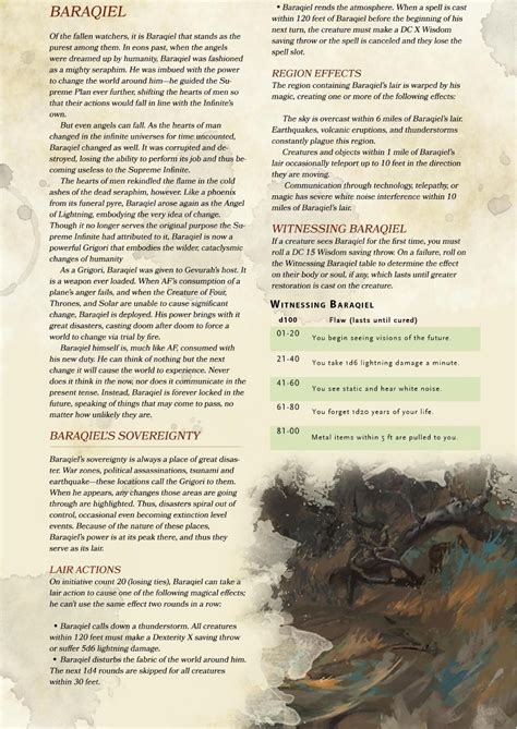 Dnd 5e Homebrew — ”compendium Of Angels” Excerpt Part 1 “heavenly