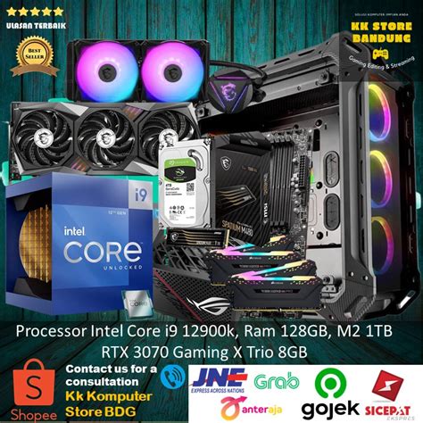 Jual Pc Rakitan Intel Core I K Ram Gb Rtx Gbgb Pc