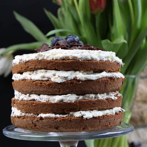 Naked Cake K Stliche Schokoladentorte Mrs Flury Gesunde Rezepte