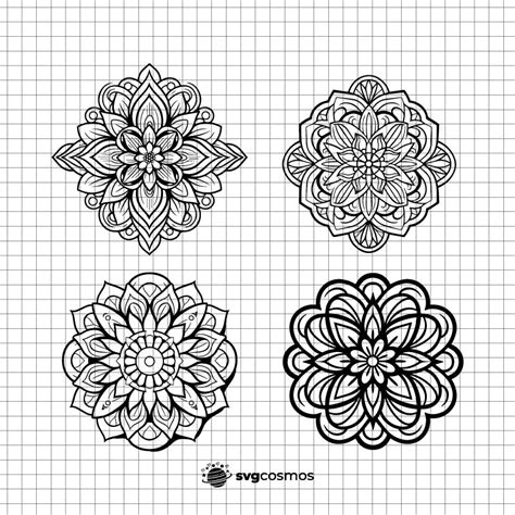 Mandala vector svg cricut – svgcosmos