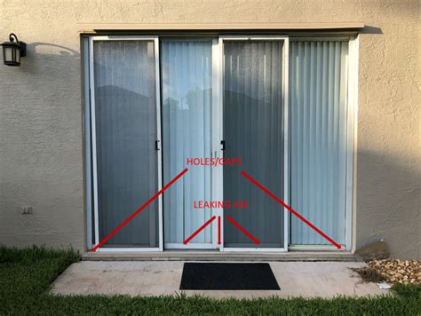 How Do You Seal The Gap Between Sliding Glass Doors Glass Door Ideas