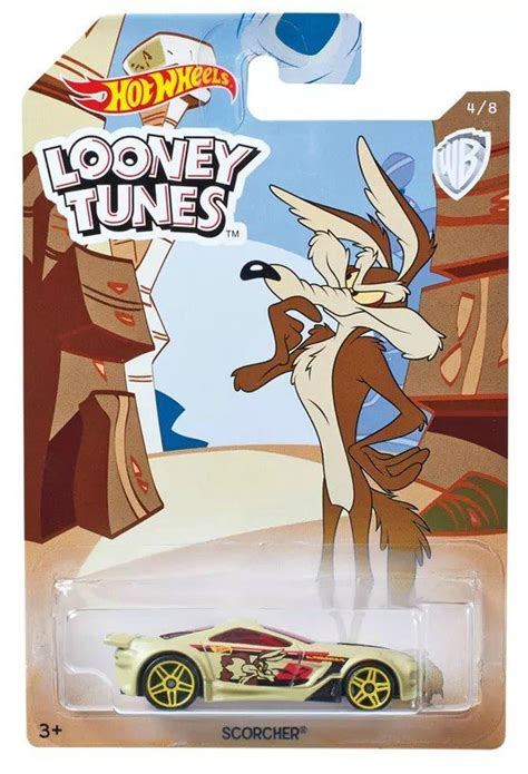 Carrinho Hot Wheels Scorcher Looney Tunes FKC70 Mattel Toyshow Tudo De Marvel DC Netflix