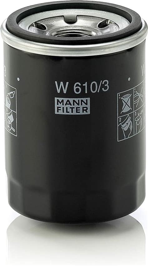 Original MANN-FILTER Ölfilter W 610/3 – Für PKW und Nutzfahrzeuge ...