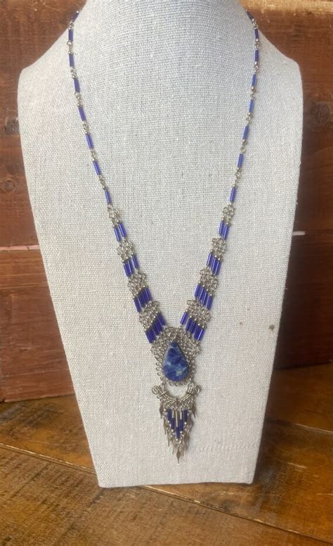 Boho Dreamcatcher Lapis Lazuli Gem