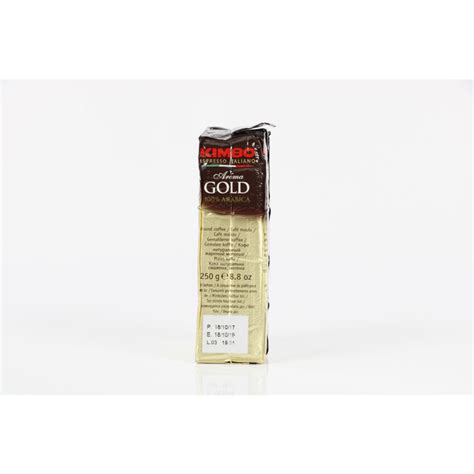 KIMBO Aroma Gold 100% Arabica, 250g gemahlen online kaufen | SlowCoffee ...