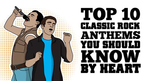 Top 10 Classic Rock Anthems You Should Know By Heart I Love Classic Rock