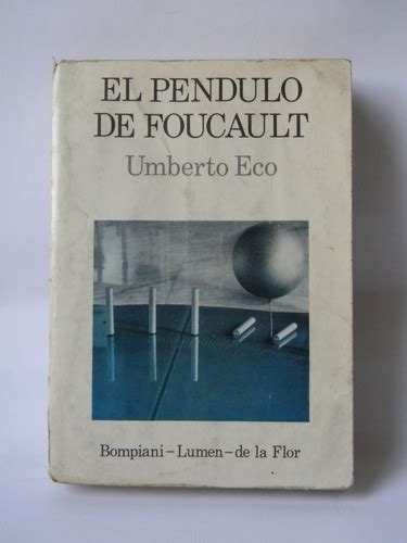 El P Ndulo De Foucault Novela Umberto Eco Mercado Libre