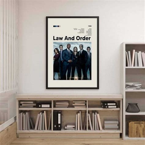 Law And Order Poster | Law & Order 1990 Poster | Elliot Stab - Inspire ...