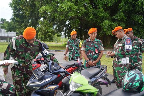 Pengecekan Kelengkapan Dan Administrasi Kendaraan Bermotor Anggota