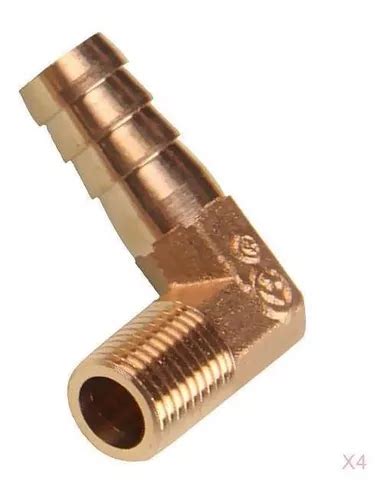 Pcs Polegada Npt Rosca Mm Farpa Conector Cotovelo Frete Gr Tis