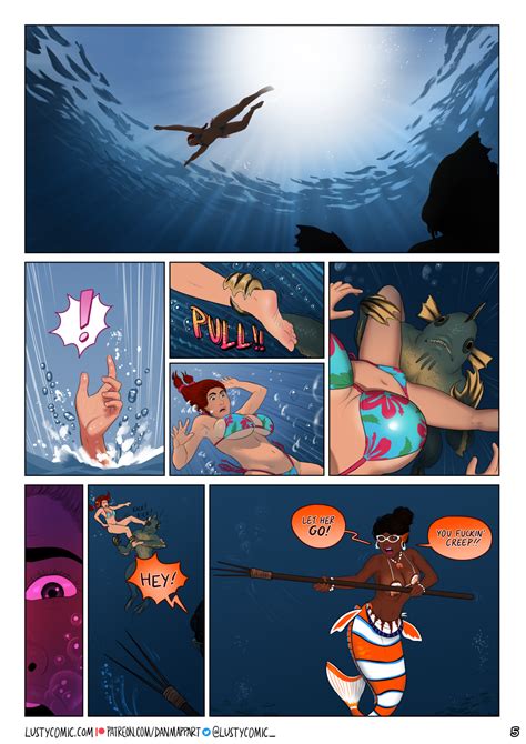 Lusty And The Mermaid 5 By Danmappart Hentai Foundry