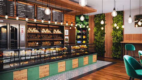 Bakery Interior Design on Behance