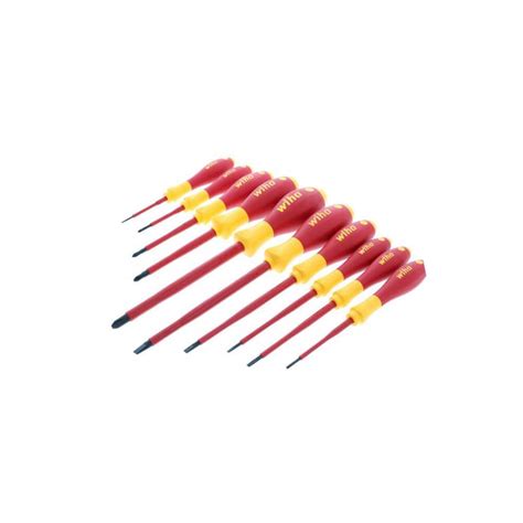 Wiha Screwdriver Set Pc Phillips Slotted Msc Direct