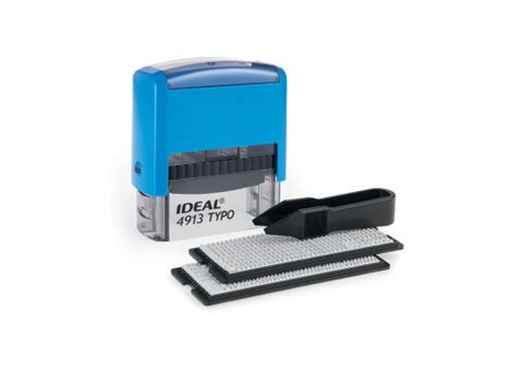 4913/DB typo Ideal штамп самонаборный 5 строк, 58х22мм купить оптом с ...