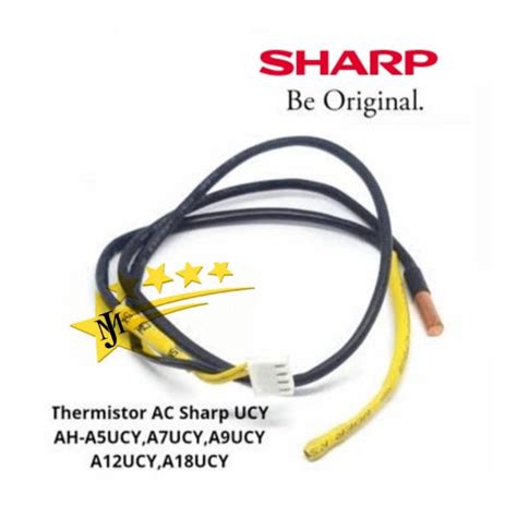 Jual Thermistor Termis Ac Sharp Ucy R R Original Shopee Indonesia