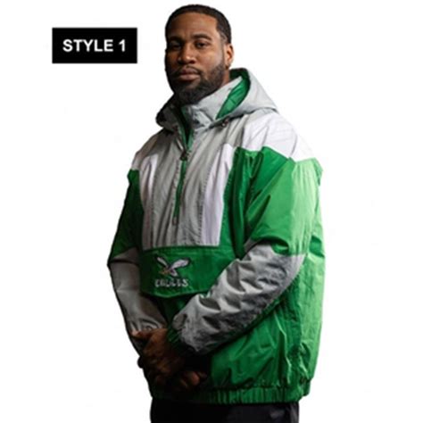 Philadelphia Eagles Kelly Green Starter Jackets