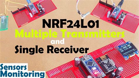 Wireless Sensor Network Using Multiple NRF24L01 Modules Arduino