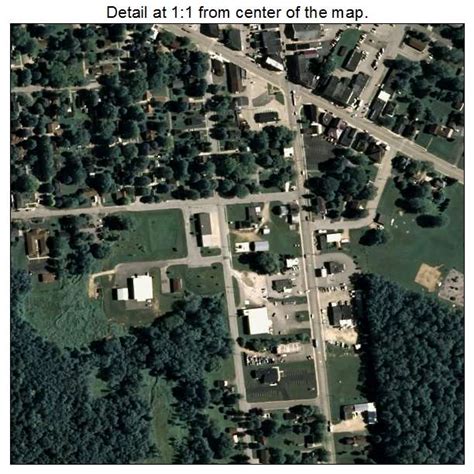 Aerial Photography Map of Bonduel, WI Wisconsin