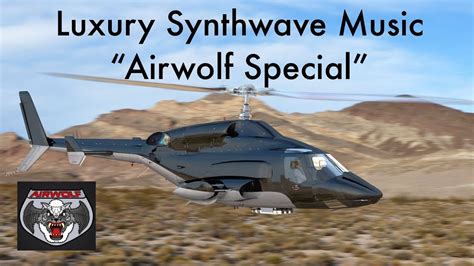 Luxury Synthwave Music Airwolf Theme Tribute YouTube