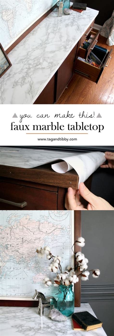 40 Awesome Faux Marble DIYs