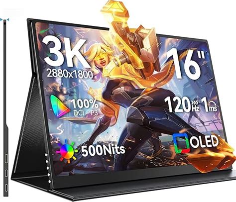 Amazon UPERFECT OLED Portable Monitor 16 3K 2880x1800 120Hz