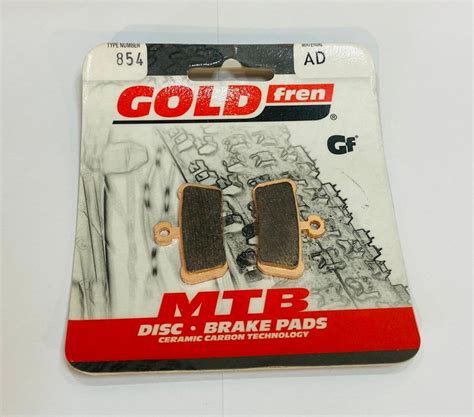 PASTILLAS DE FRENOS GOLDFREN CARBON CERAMICO PARA MTB Nitrobikes