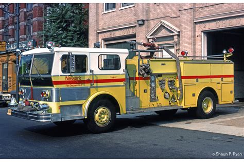 Newark Fire Department Retired Engine