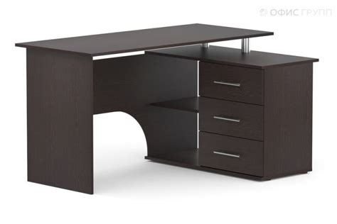 Стол компьютерный КСТ-09П Венге купить за 13 710 руб.. Офисная мебель ...