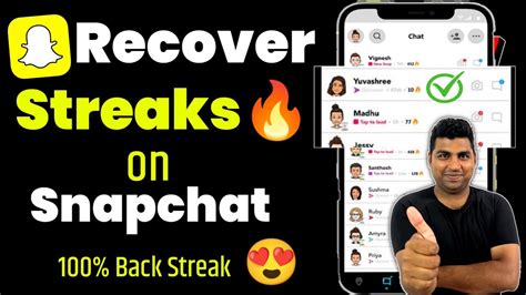 How To Restore Snapchat Streak How To Get Snapchat Streak Back How