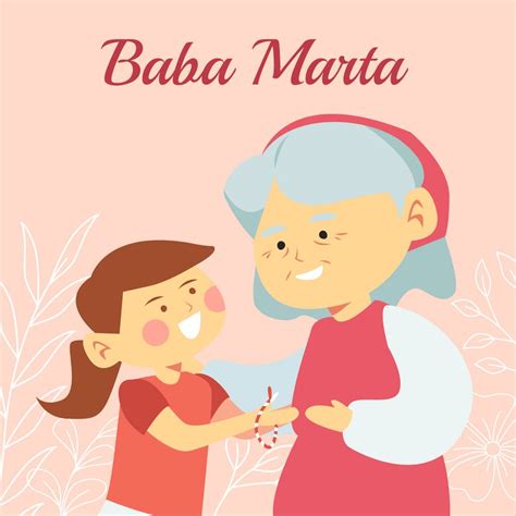 Baba Marta Illustration in Illustrator, PSD, PNG, JPG, SVG, EPS - Download | Template.net