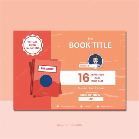 Premium Vector | Book poster template