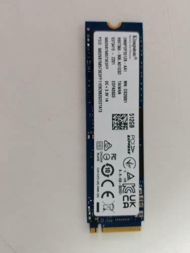 Kingston OM8PDP3512B-AA1 512 GB M.2 2280 80mm NVMe Solid State Drive | eBay