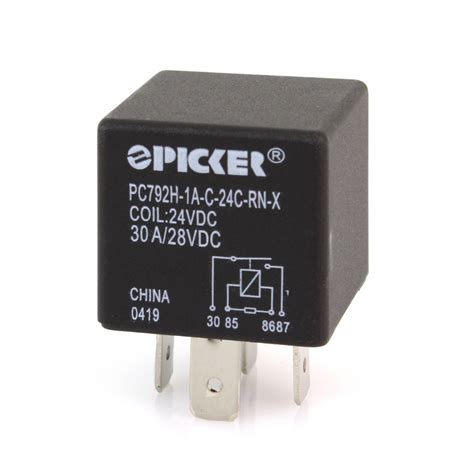 Picker Pc H A C C Rn X Mini Iso Relay V Spst A Waytek