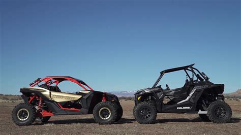 Utv Shootout Can Am Maverick X X Rs Turbo R Vs Polaris Rzr