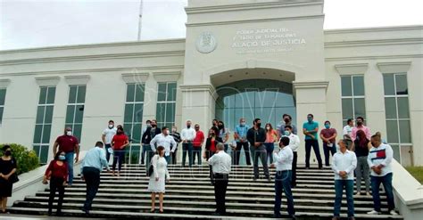 Hoy Tamaulipas Protestan Abogados Para Exigir Reapertura De Juzgados