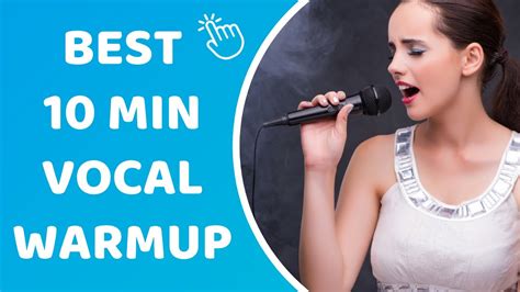 10 Minute Daily Vocal Warm Up Youtube