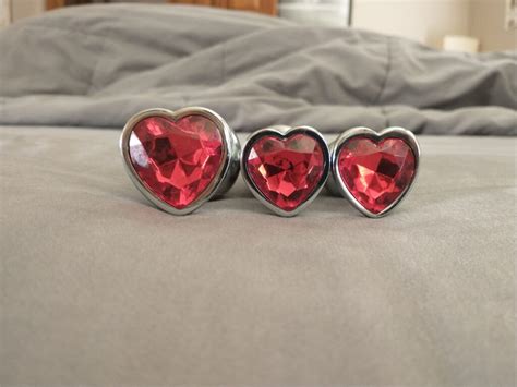 Booty Sparks Red Heart Gem Anal Plug Set Review Tried Tested
