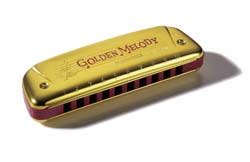Купить Губная гармошка HOHNER Golden Melody C Gold ''Classic'' M543016 ...