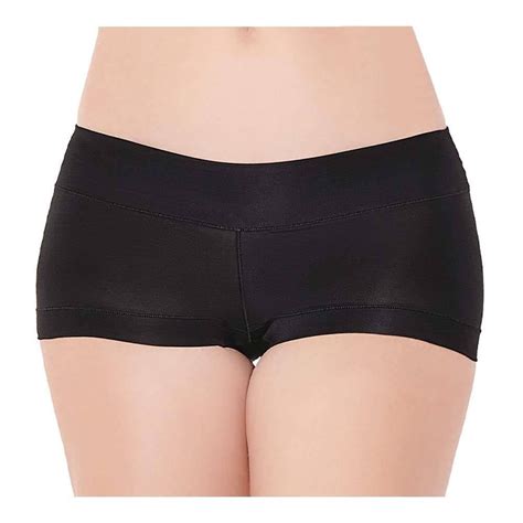 Bóxer Ilusión Talla M Básico con Pretina Ancha Negro Walmart