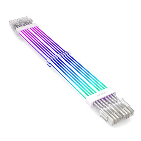 Ant Esports Neon Glow Pin X Argb Psu Awg Cable Extensions V Pin