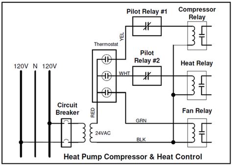 Heat Pump Wiring Diagram Schematic Ch Vkc