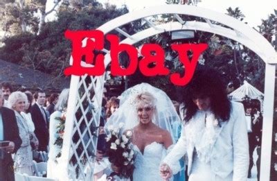 Heather Locklear RARE Wedding Photo Tommy Lee | #138483112