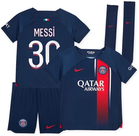 Messi PSG 23/24 Home Kids Kit - JerseyMotion