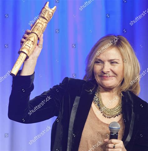 Actress Kim Cattrall Receives First Nations Editorial Stock Photo ...