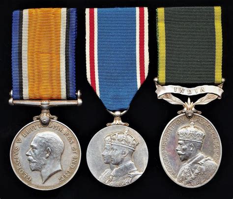 Aberdeen Medals A Rare To Armenian Rangoon Based Volunteer S Great