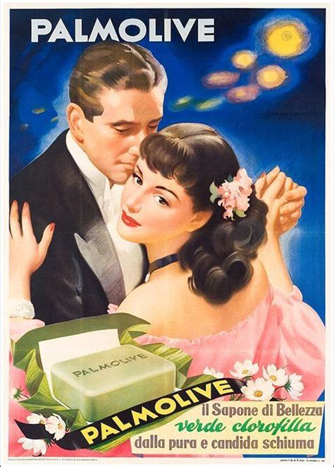 Sapone Palmolive Vintage Italian Posters Pub Vintage Vintage