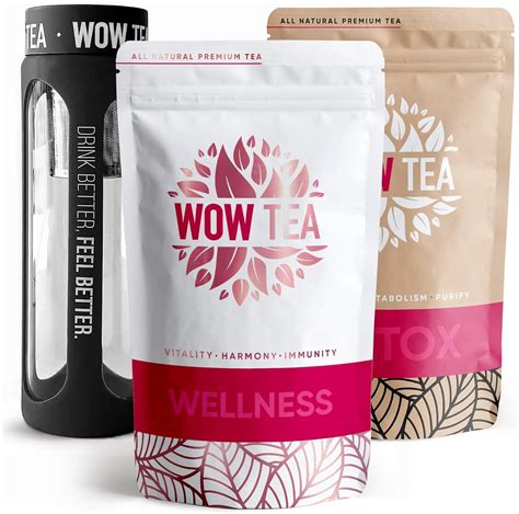 Wow Tea Ntgiftungskur Tee Set Detox Tee Premium Tee Set Zum